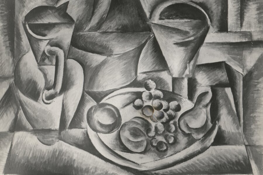 Zátiší na stole, 1910 Foto Plaňava